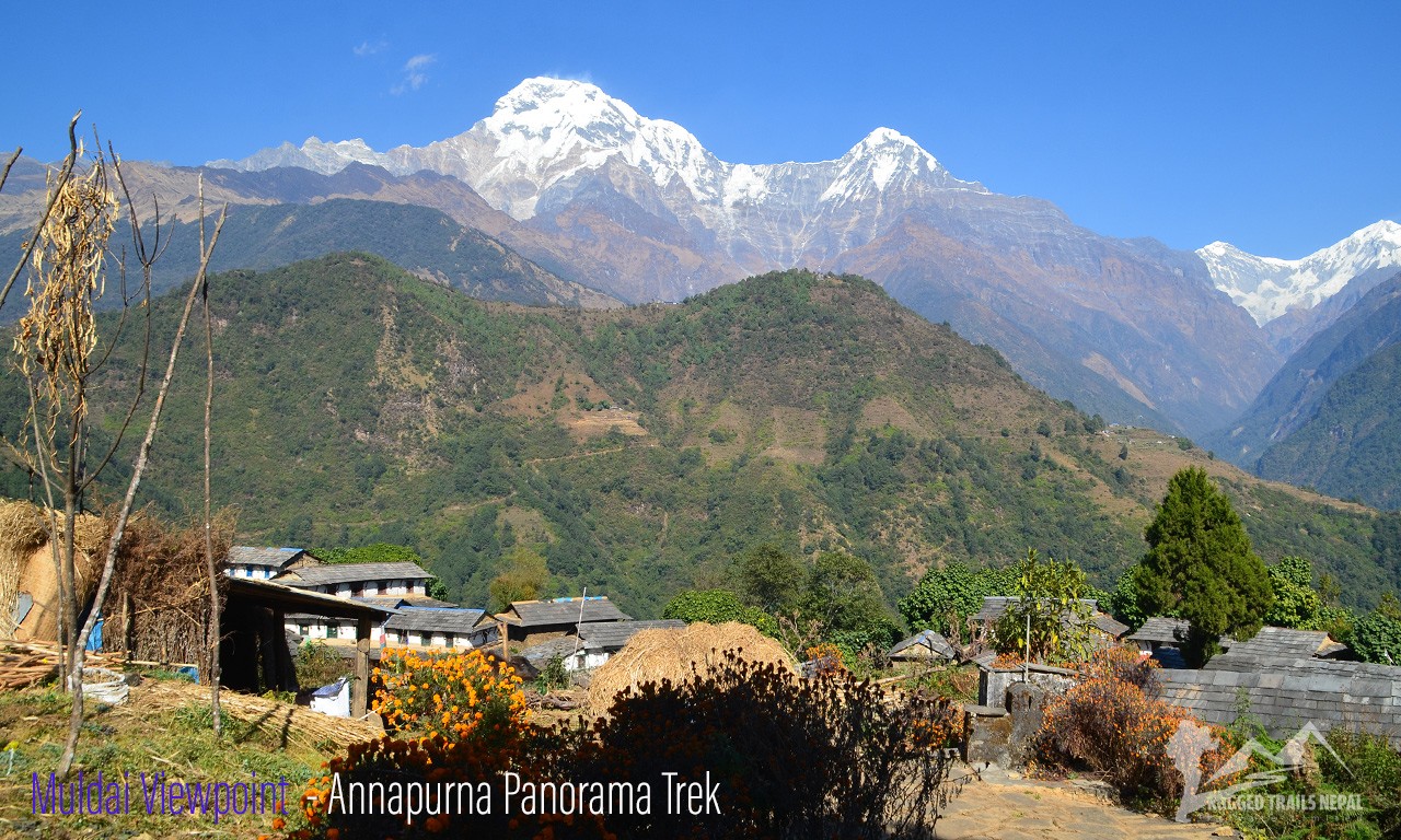 trekking in nepal muldai view point annapurna panorama trek